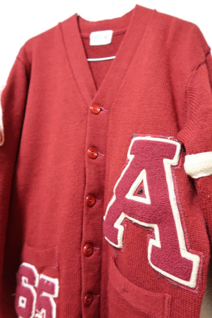 50's~60's レタードカーディガン