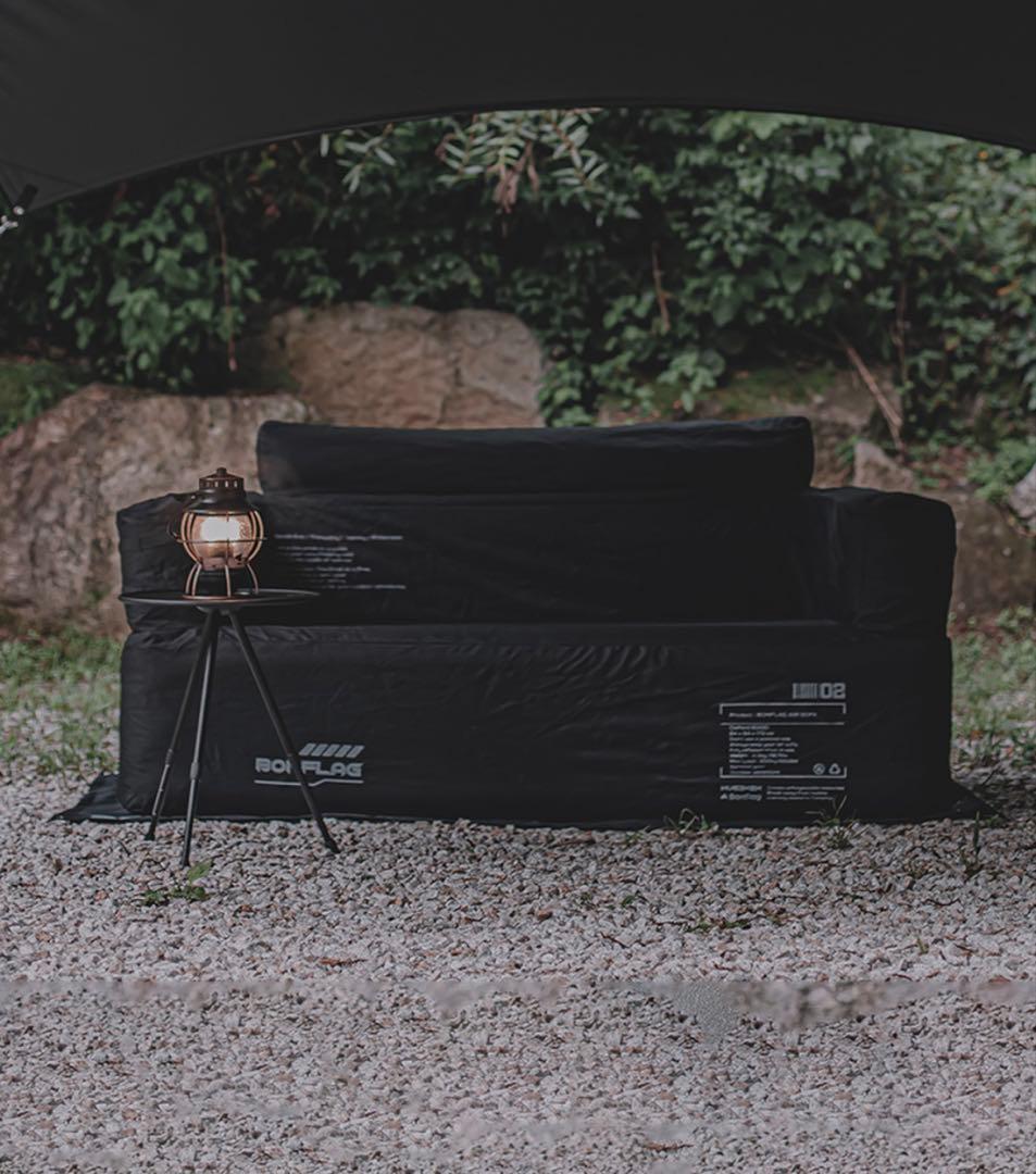 BONFLAG タクティカルエアソファ2P & グラウンドシート