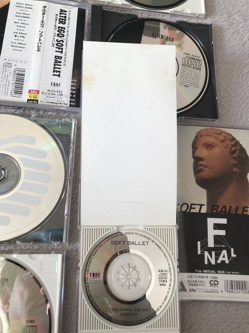 SOFT BALLET ソフトバレエ アルバム　シングル　13枚セット　帯あり