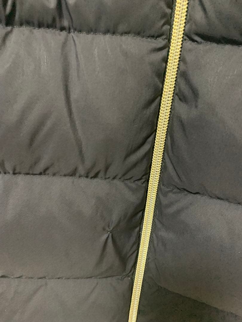 Herno ヘルノ 異素材切り替えダウンジャケット ブラック46サイズ