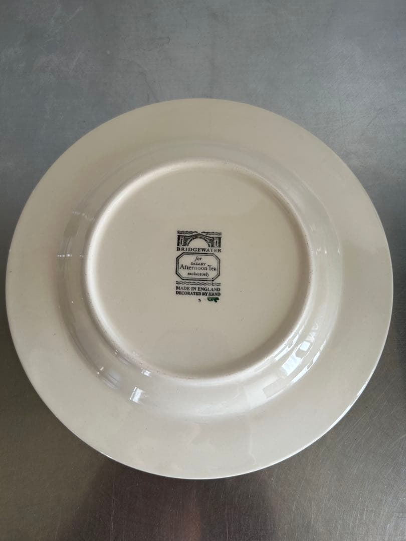新品BRIDGEWATER アフタヌーンティー別注ベッチプレート&シリアルボウル