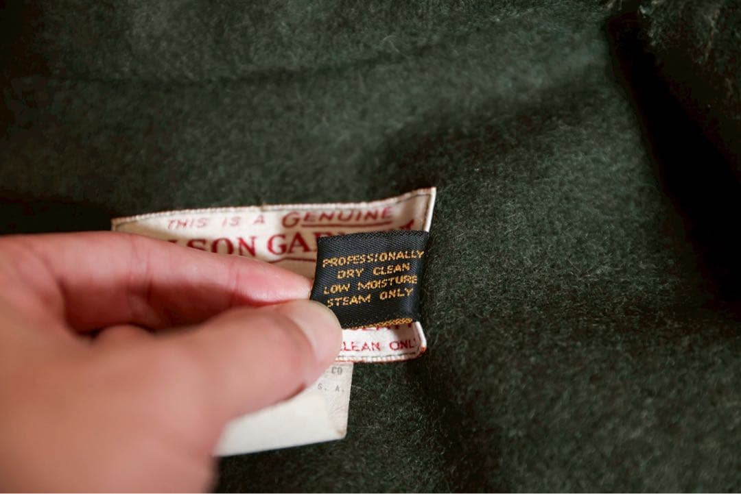 80s USA製 フィルソン マッキーノクルーザー 46 オリーブ 美品