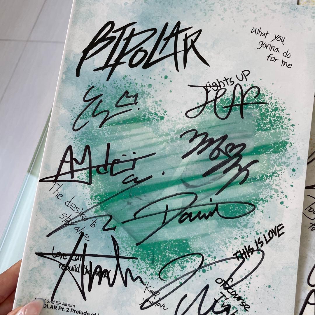 EPEX イペ Mwave サイン サイン入り CD トレカ