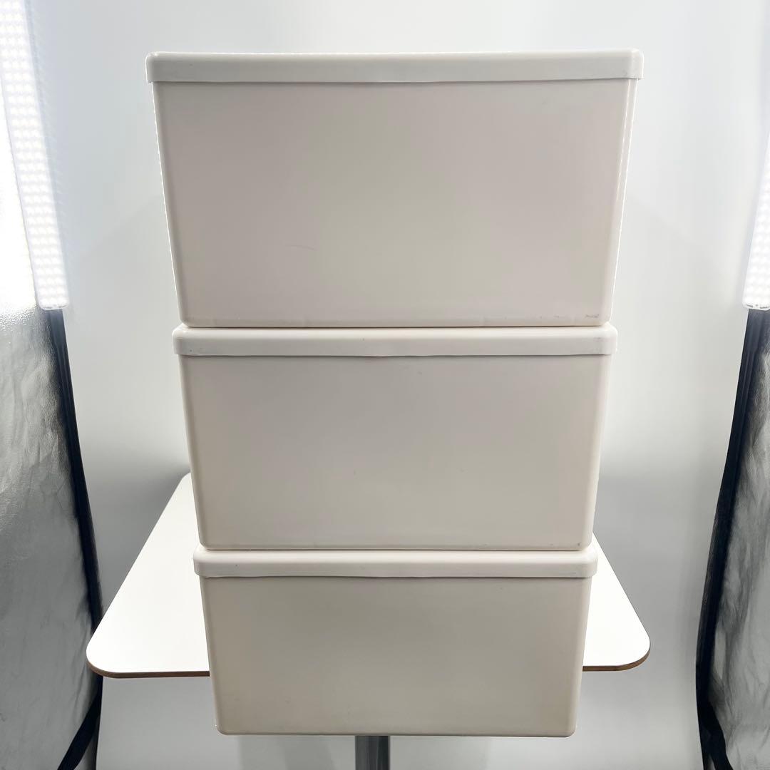 フィッツケース 押入れ収納 幅39×奥行74×高さ30 日本製 3個セット