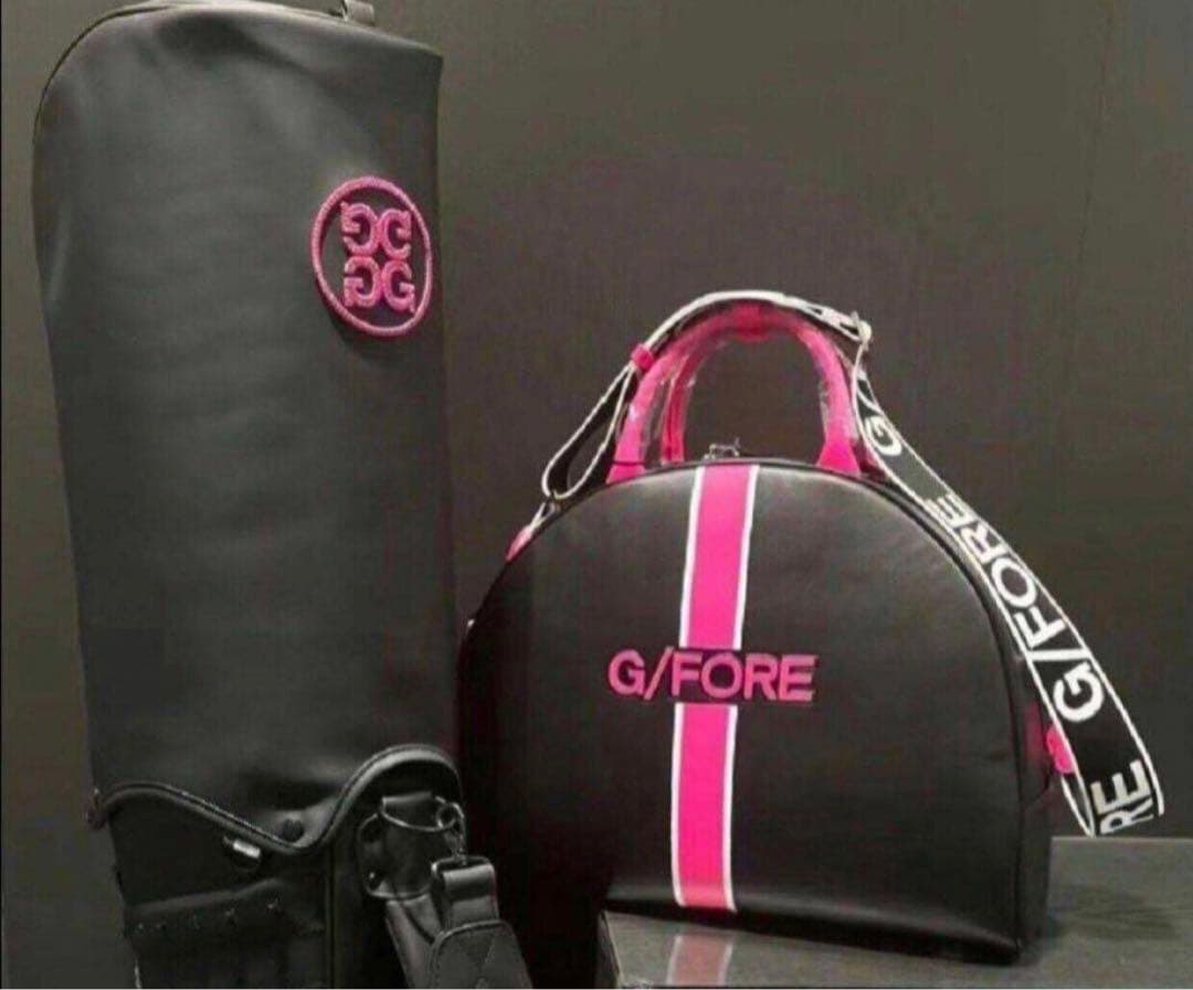 ジーフォア キャディバッグ &ボストンバッグ 2点セット