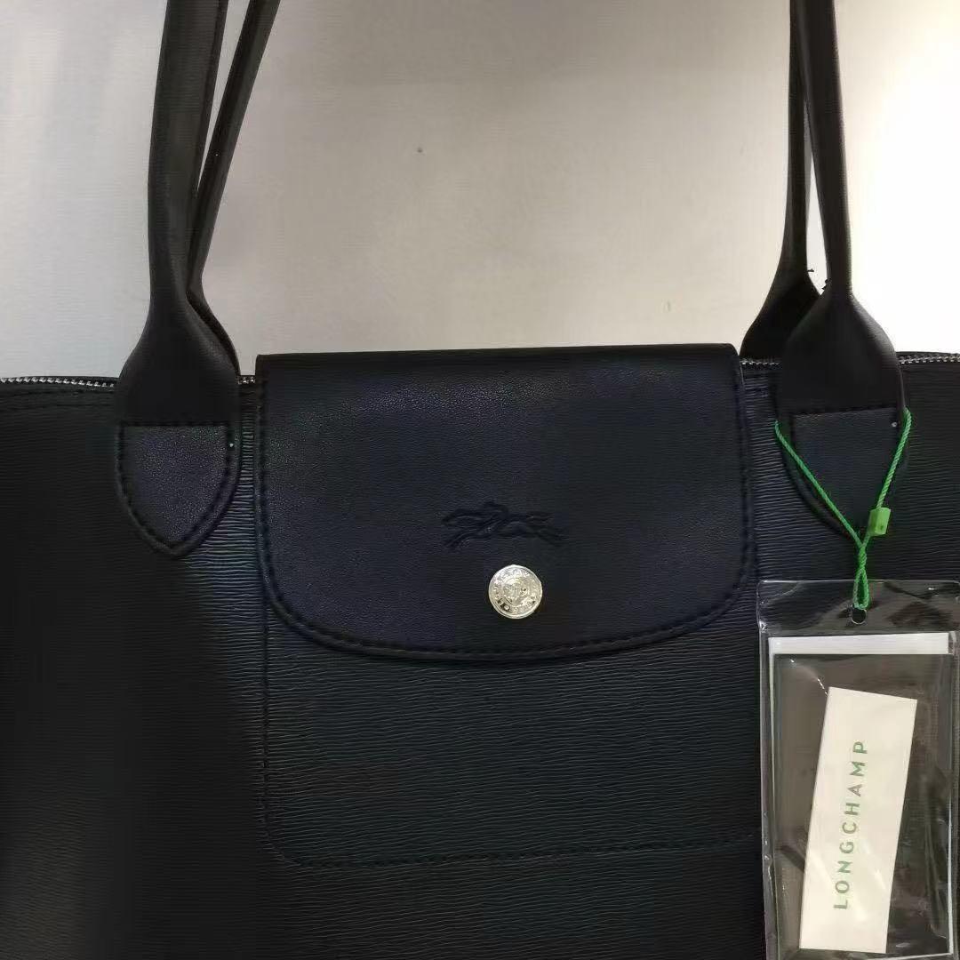 新品 ロンシャンル トートバッグ 肩掛け L黒