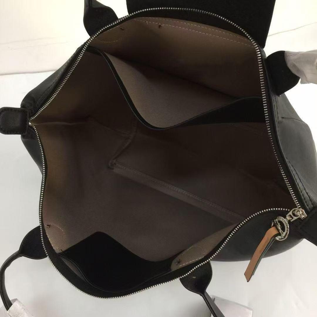 新品 ロンシャンル トートバッグ 肩掛け L黒