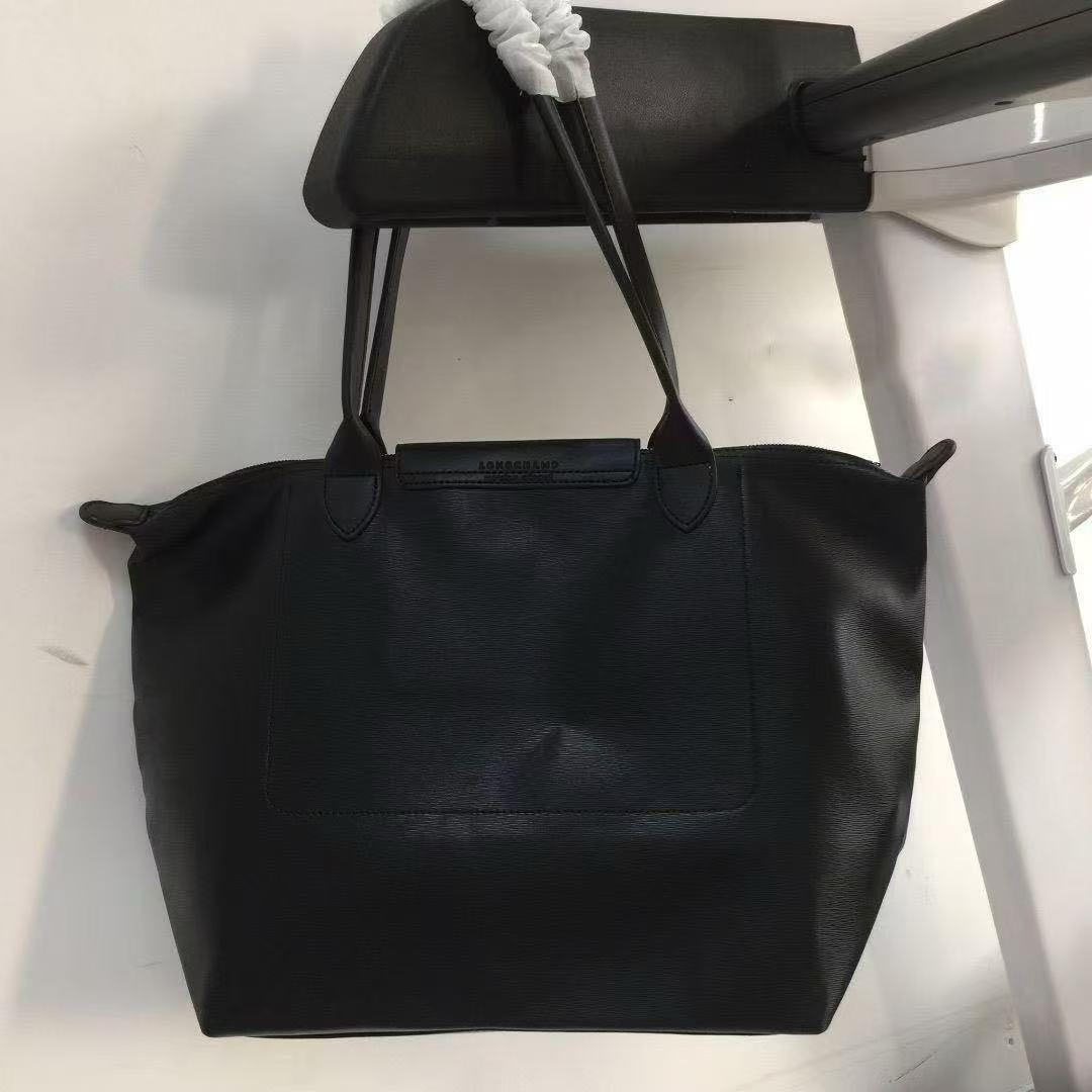 新品 ロンシャンル トートバッグ 肩掛け L黒