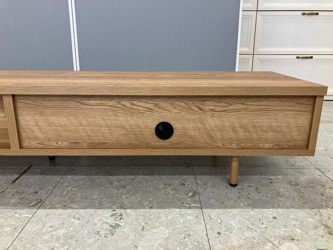 LOWYA テレビボード ブラウン