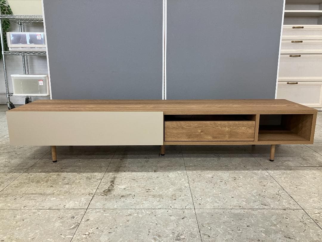 LOWYA テレビボード ブラウン