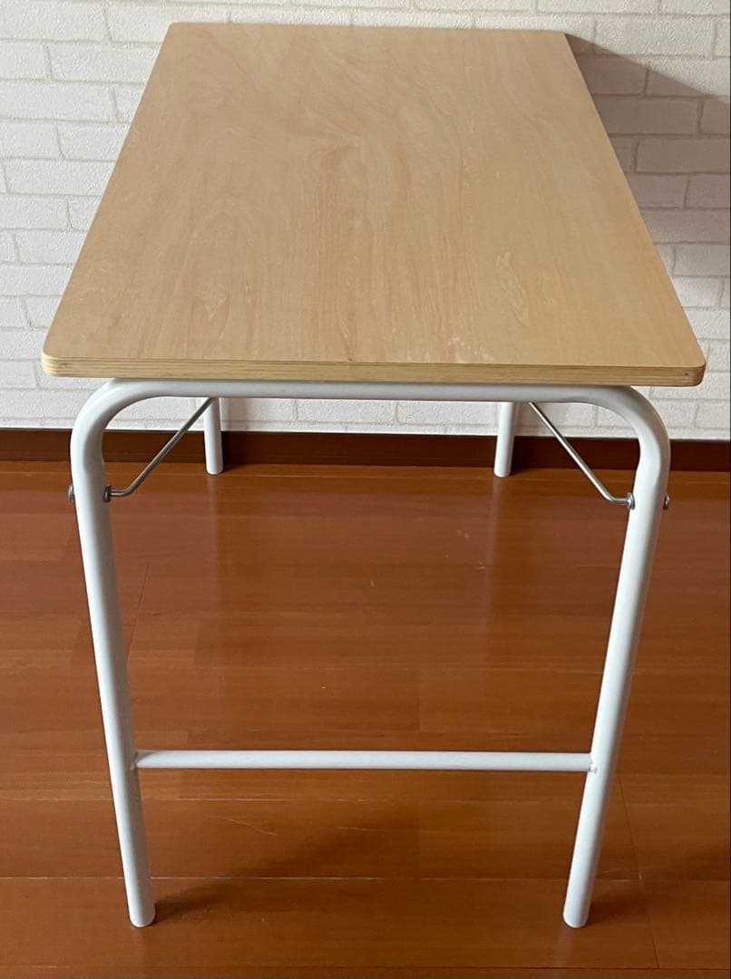 Miri★無印良品MUJIスチールパイプテーブル、チェア セット