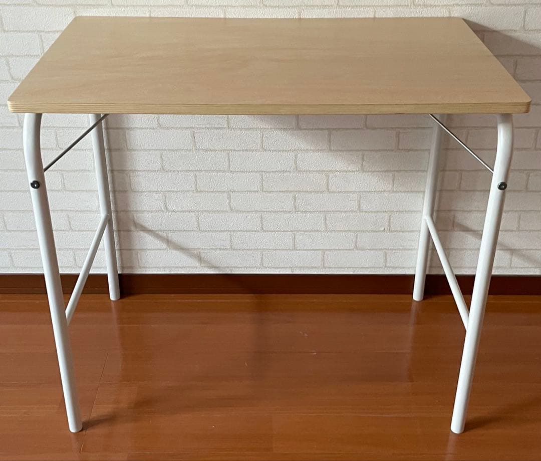 Miri★無印良品MUJIスチールパイプテーブル、チェア セット