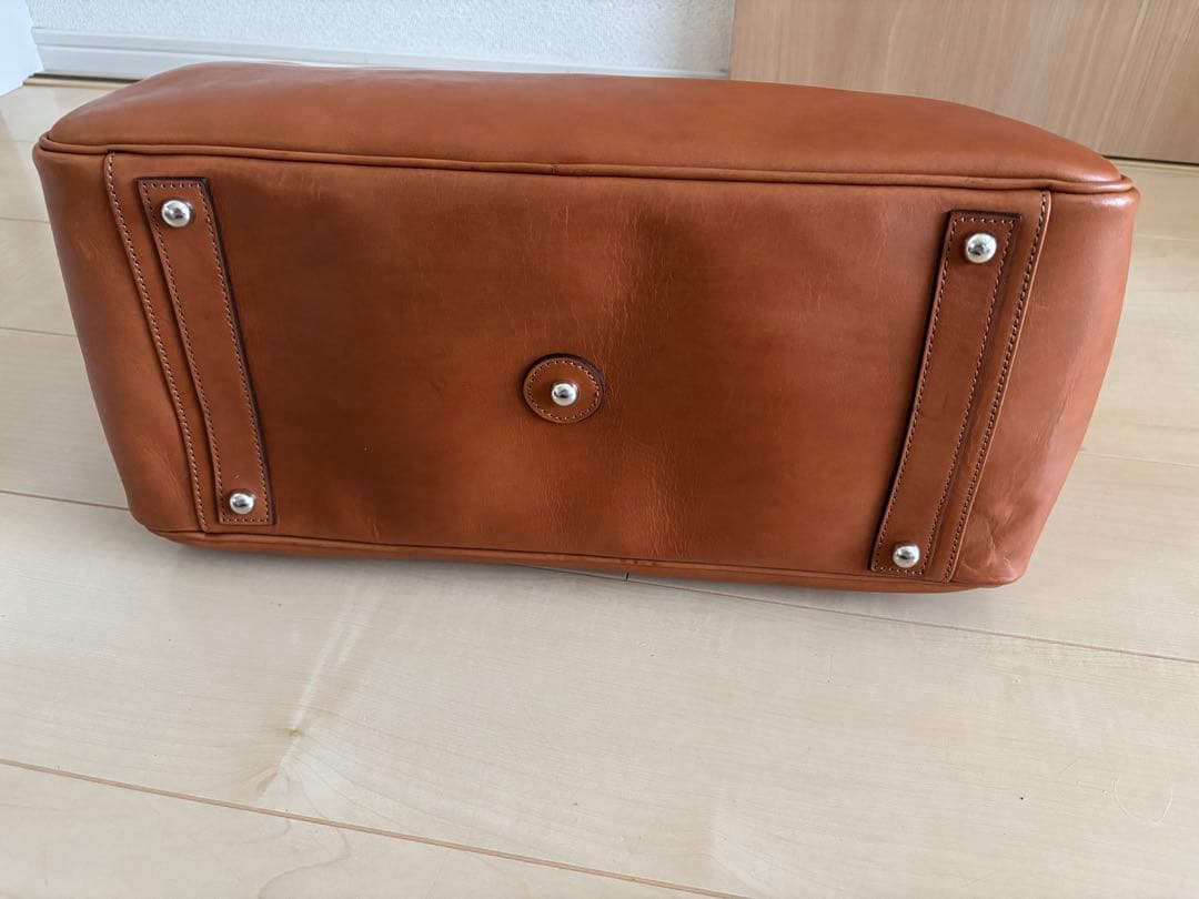 未使用⭐︎万双 双鞣和地ボストンバッグ