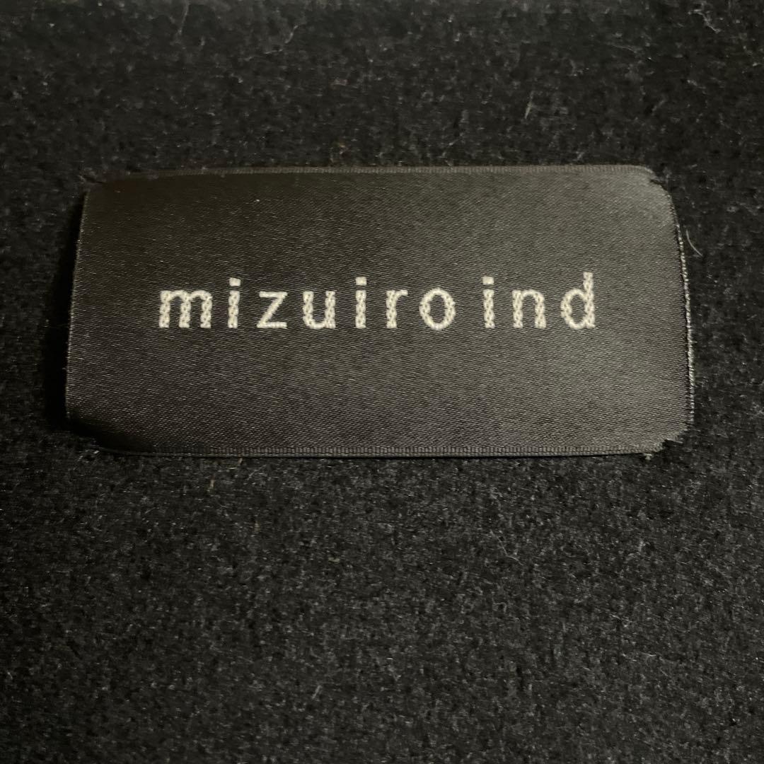 mizuiro ind ウール フード付き ショートコート