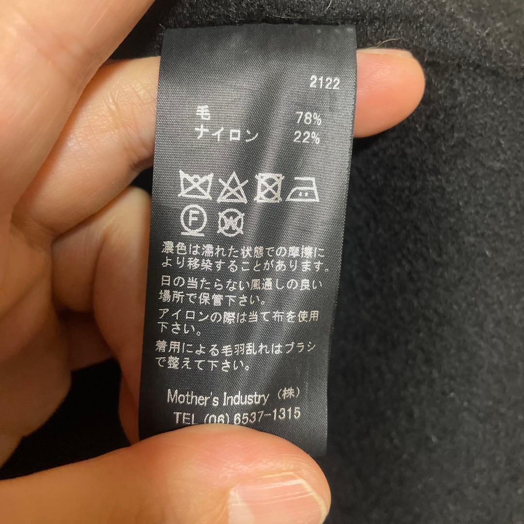 mizuiro ind ウール フード付き ショートコート