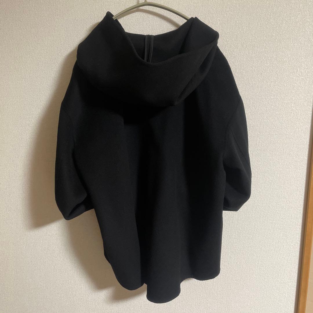 mizuiro ind ウール フード付き ショートコート