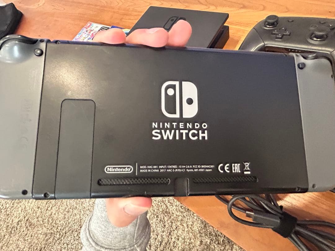 k*4様 【美品】Nintendo Switch グレー