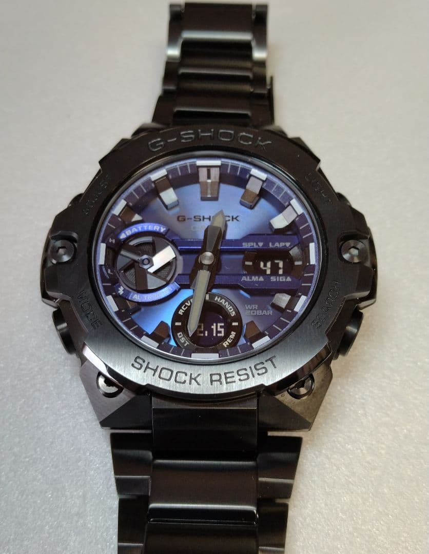 【中古品】G-SHOCK GST-B400BD-1A2