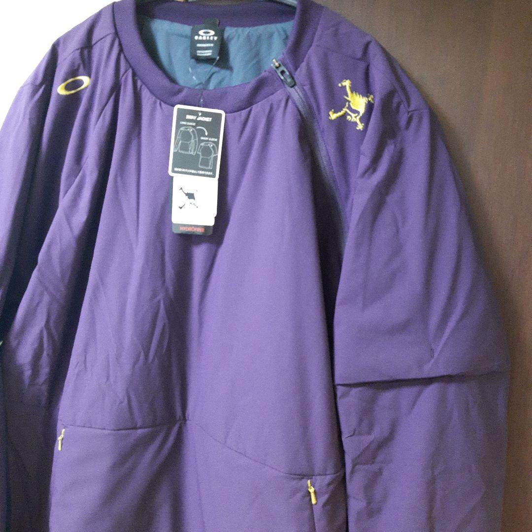 新品　オークリーゴルフ　メンズウエア　プールオーバージャケット