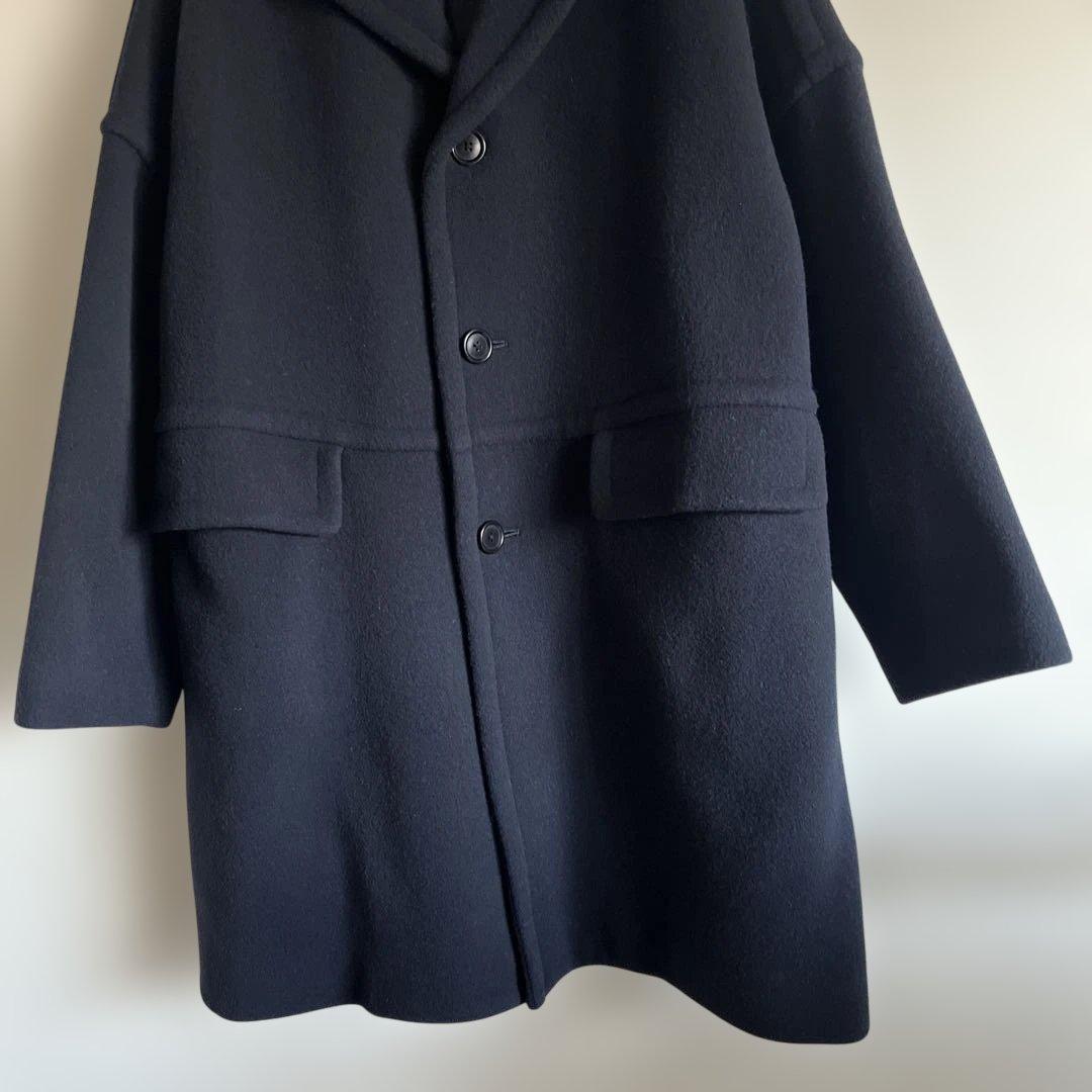 MACPHEE マカフィー　ショートパイルメルトン オーバーサイズドコート