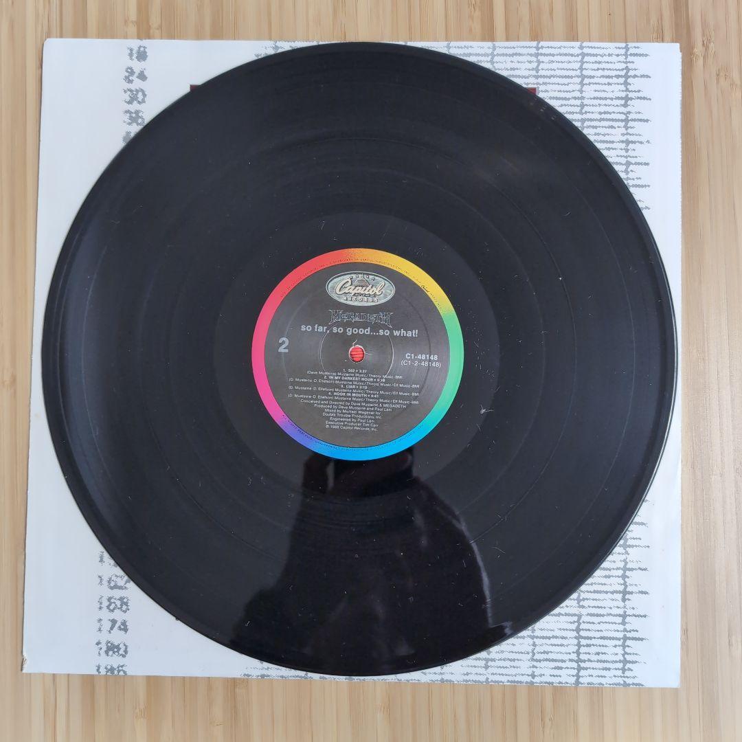 洋楽 MEGADETH / SO FAR, SO GOOD... SO WHAT!