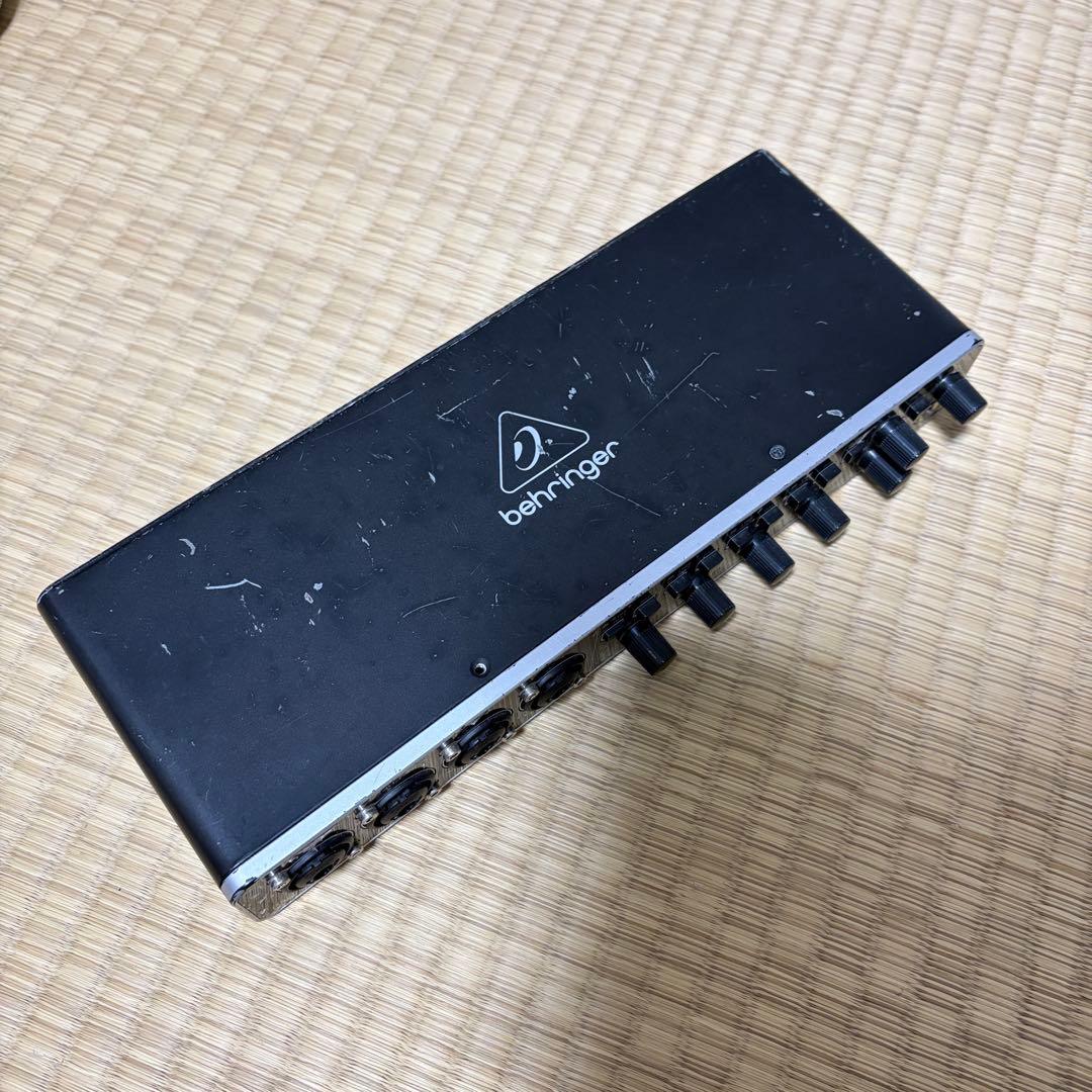 behringer UMC404HD オーディオインターフェイス USB接続