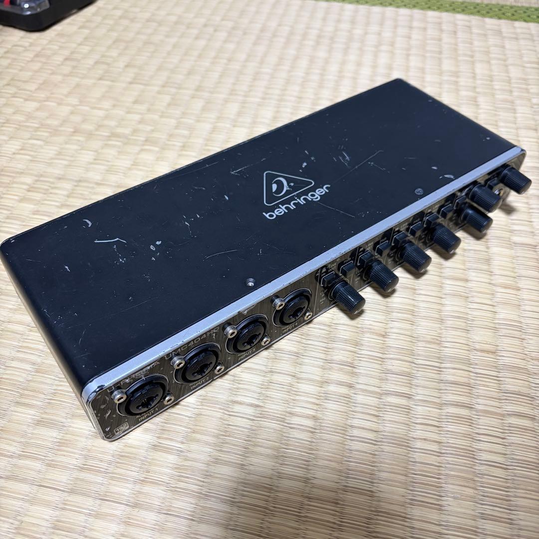 behringer UMC404HD オーディオインターフェイス USB接続