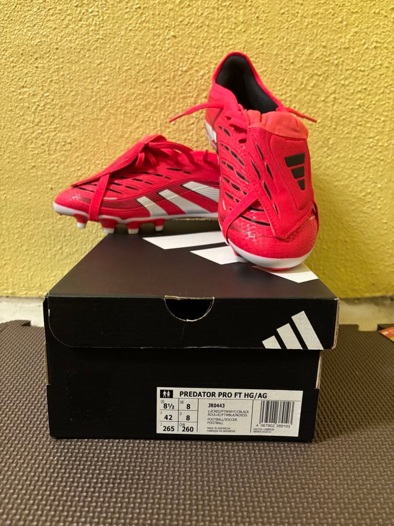 シューズ adidas PREDATOR PRO FT HG/AG 42