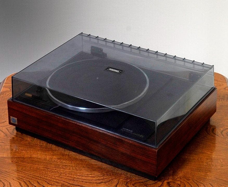 ★MICRO レコードプレーヤー型クリーナー　MR-611 　(ローズカラー)