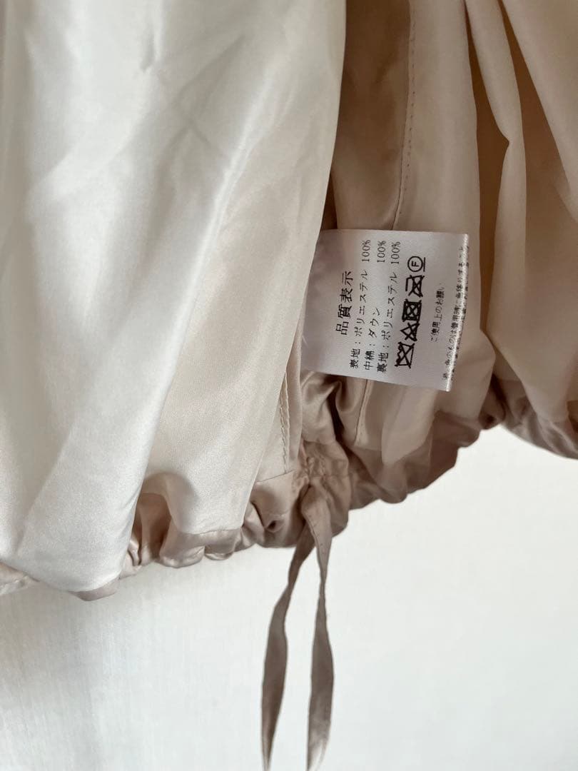 ok.soon × fashiru コラボ Wネーム ダウンベスト