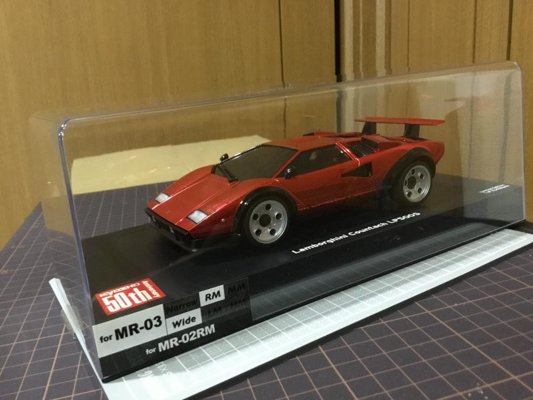ミニッツASC　ランボルギーニ Countach LP500S (レッド）新品