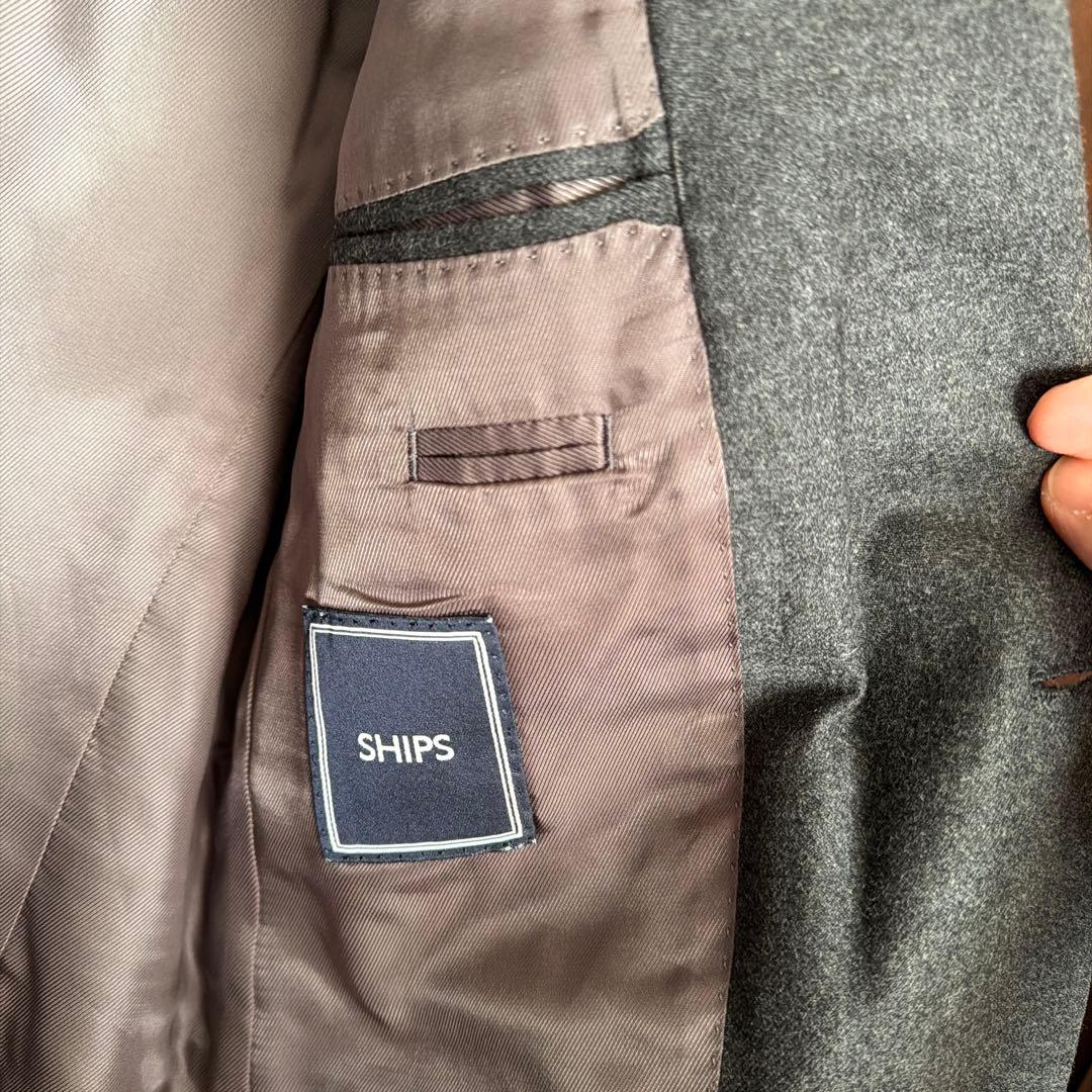 【期間限定値下！】SHIPS スーツ48 チャコールグレー