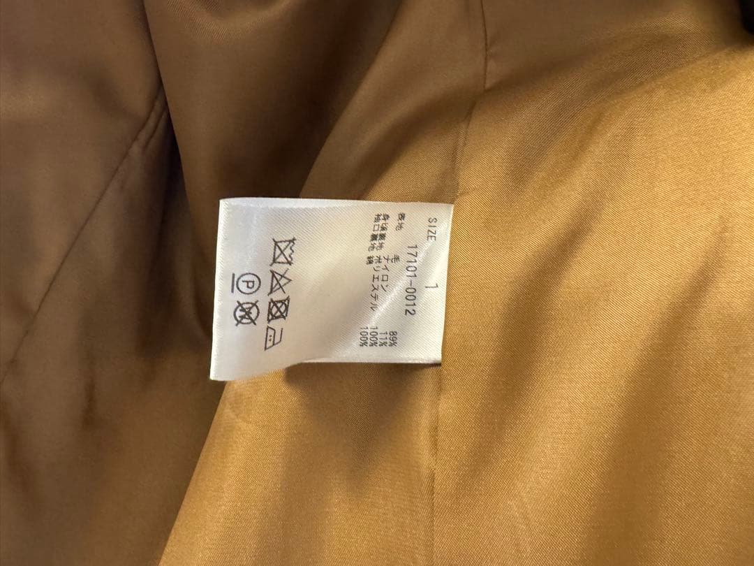 【CLANE】SuzuHirose×CLANE MIXCOLOROVERCOAT