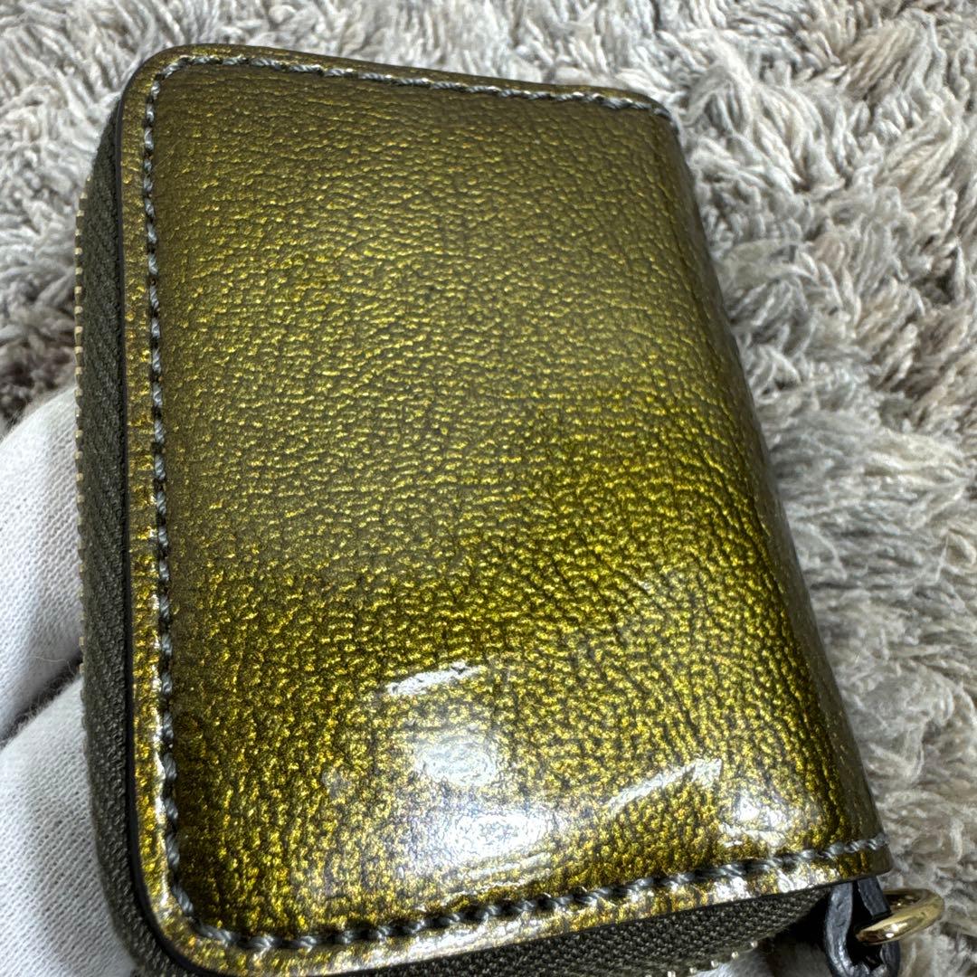 CELINE セリーヌ トリオンフ パテントレザー ケース 小銭入れ