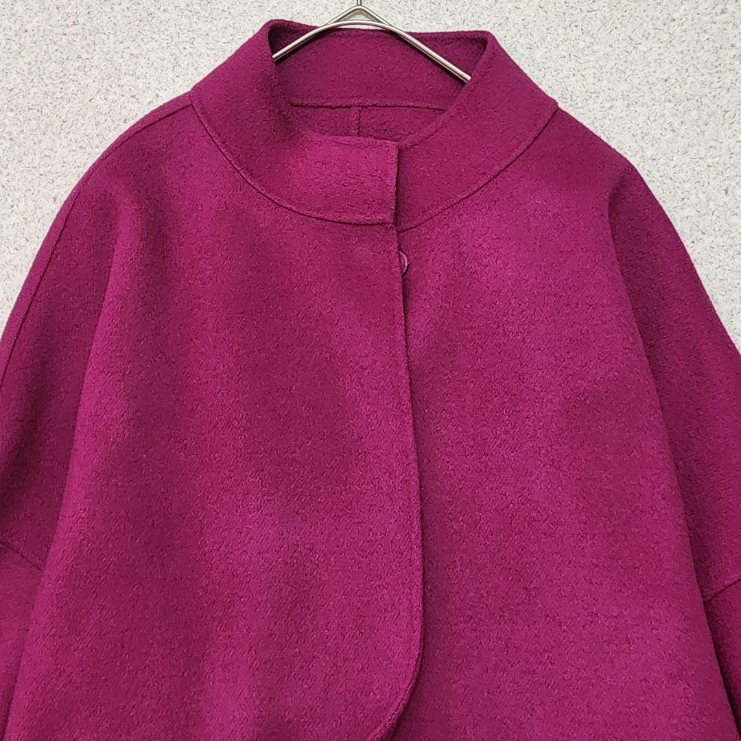 【定8.7万】近年 エムプルミエ Super170'sフレアスリーブミドルコート