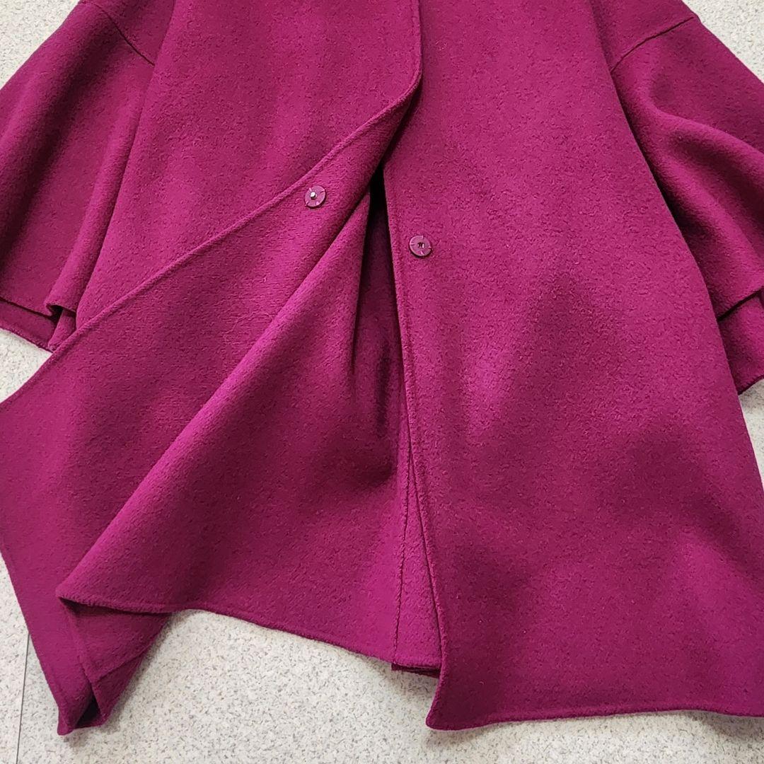 【定8.7万】近年 エムプルミエ Super170'sフレアスリーブミドルコート