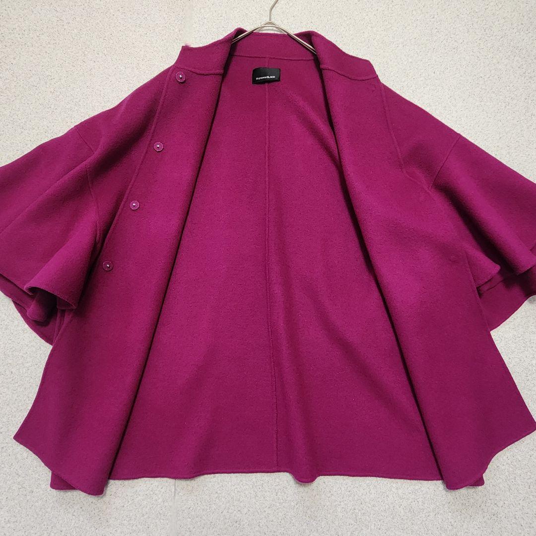 【定8.7万】近年 エムプルミエ Super170'sフレアスリーブミドルコート