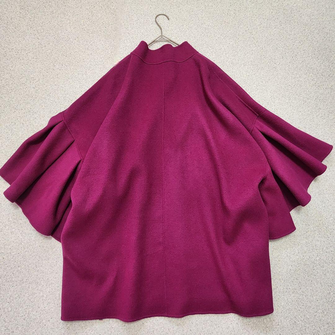 【定8.7万】近年 エムプルミエ Super170'sフレアスリーブミドルコート