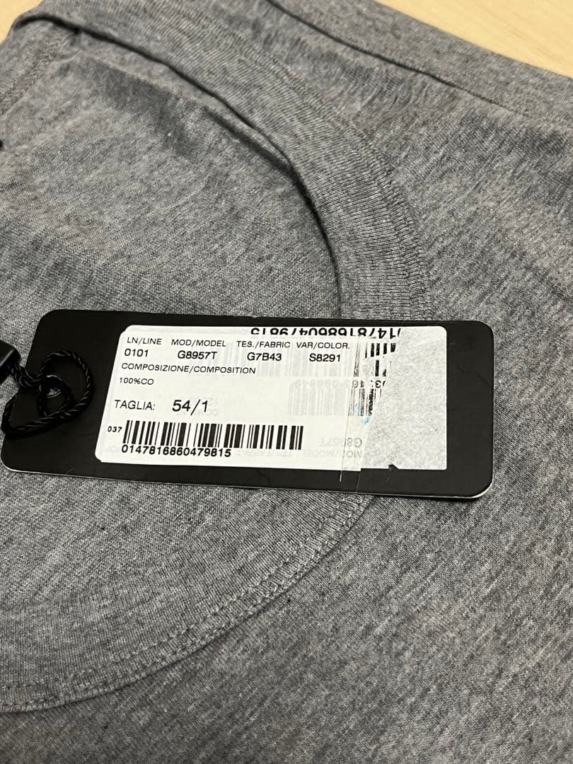 DOLCE&GABBANA☆2007限定タンクトップグレー54XL未使用新品