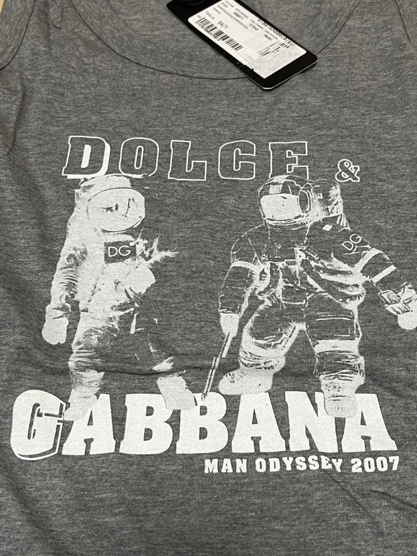DOLCE&GABBANA☆2007限定タンクトップグレー54XL未使用新品
