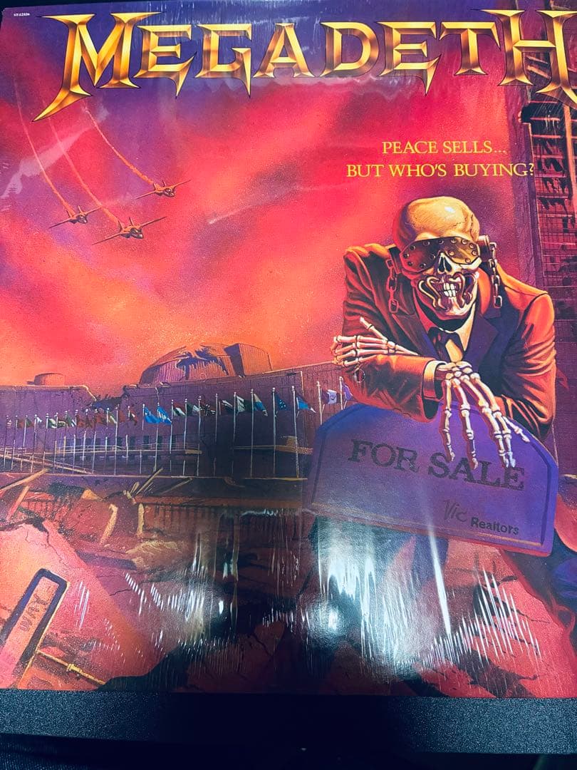 洋楽 Megadeth Peace Sells.But Who's Buying?LP