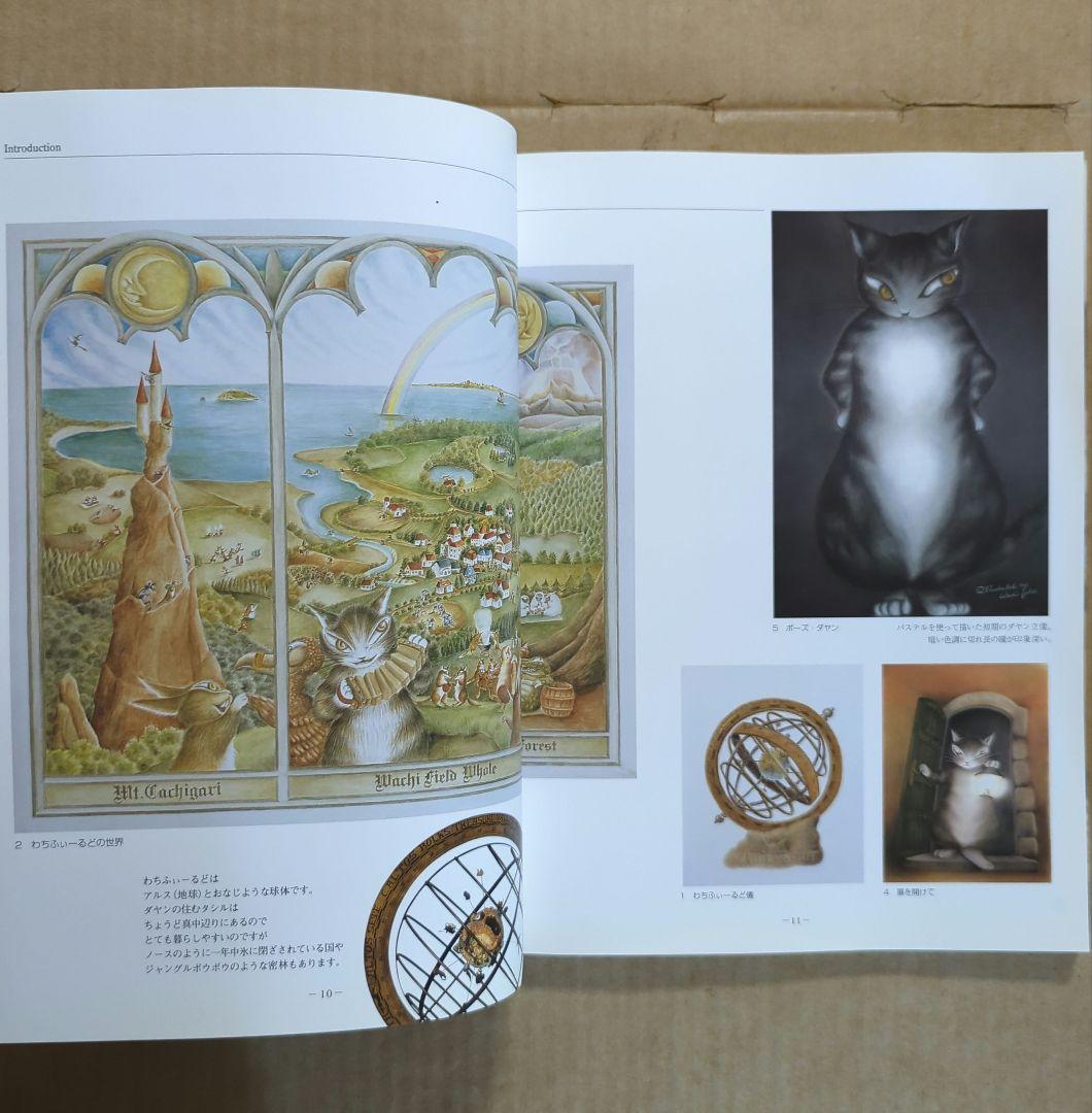 ねこのダヤン　池田あきこ原画展　わちふぃーるどの不思議な世界　猫　絵本イラスト集