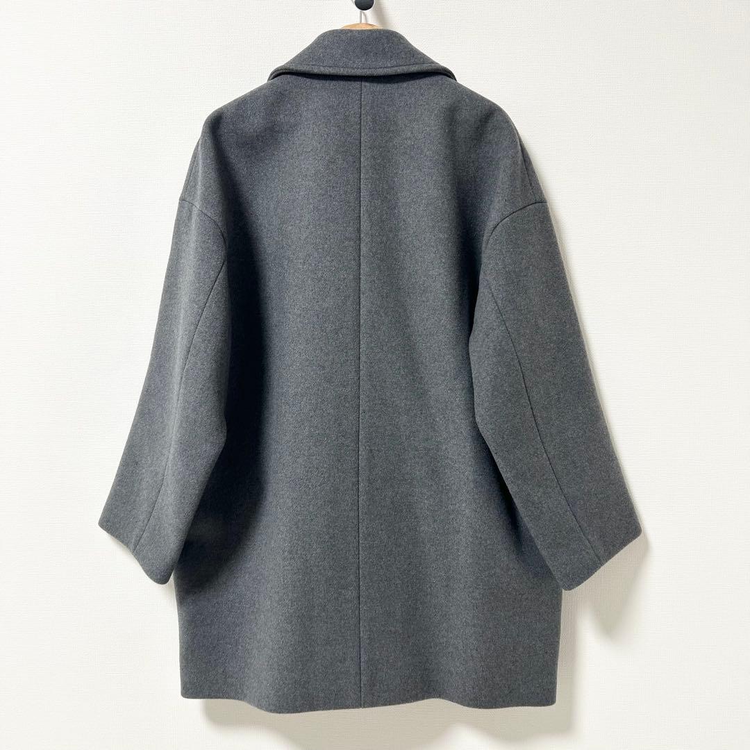 美品✨UNITED ARROWS メルトンPコート　グレー　36