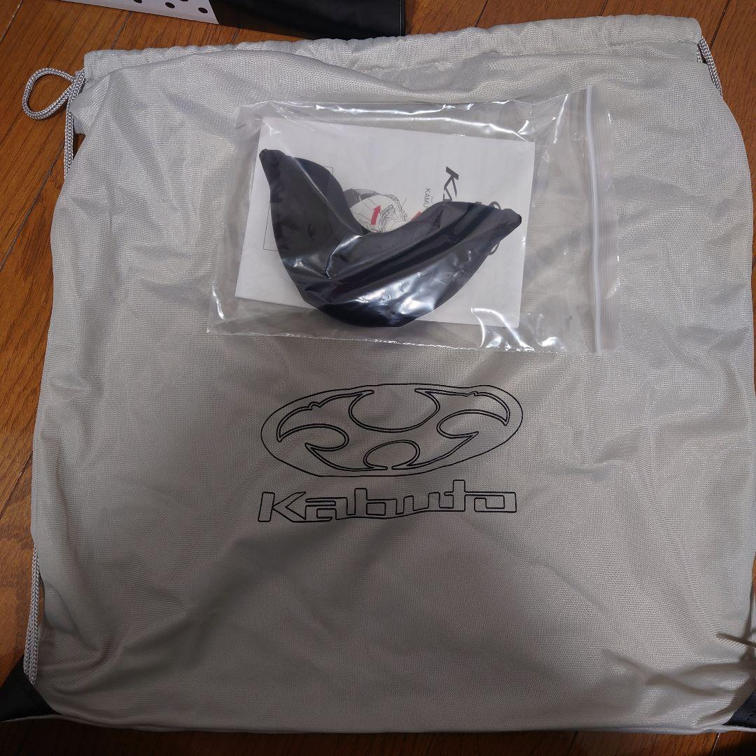 【美品】OGK Kabuto KAMUI-Ⅲ Sサイズ マットブラック/レッド