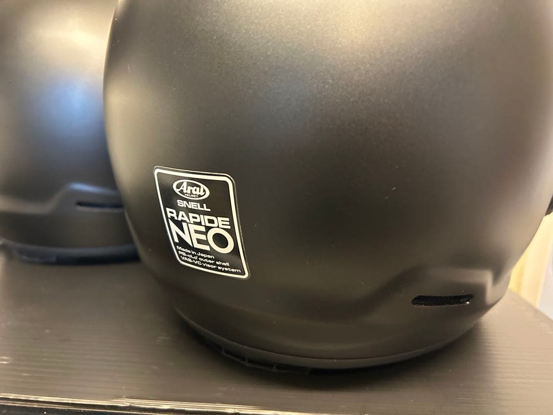 新品 特注 ARAI RAPIDE-NEO アライ ラパイドネオ マットブラック