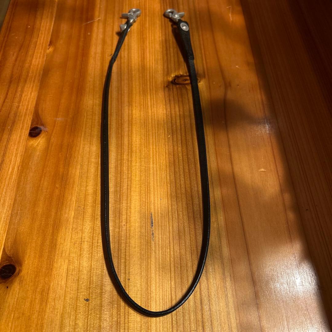 本人期 ナンバーナイン レザー ウォレットチェーン スタッズ付