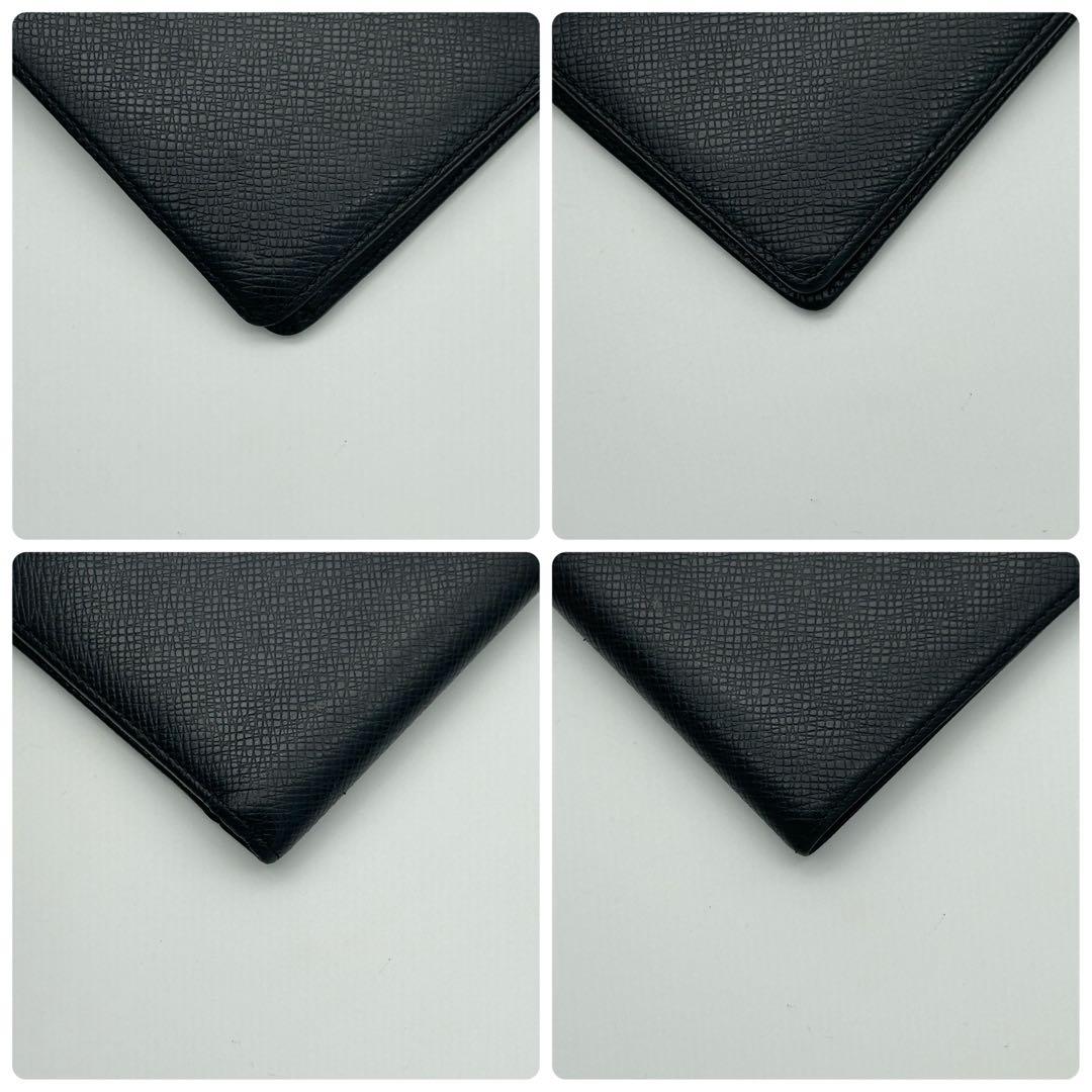 ルイ ヴィトン タイガ ポルトビエ6 カルト クレディ 二つ折り財布 札入れ