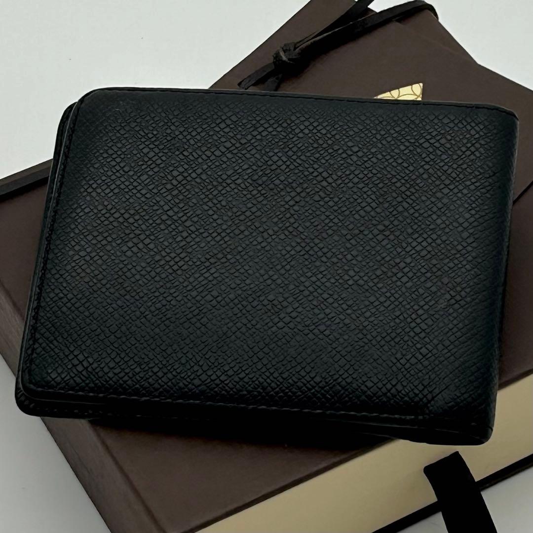 ルイ ヴィトン タイガ ポルトビエ6 カルト クレディ 二つ折り財布 札入れ