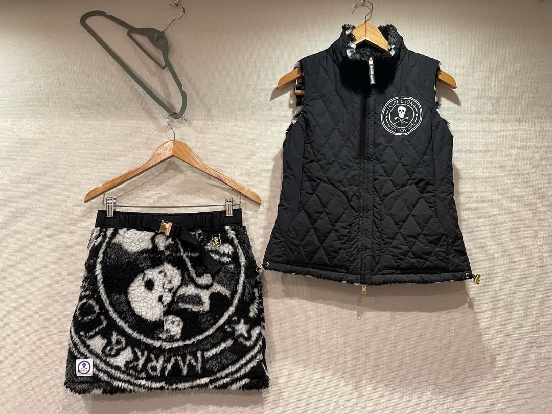 ミー✦美品✦マークアンドロナ✦ボアフリースジャケット＆スカートセットアップ