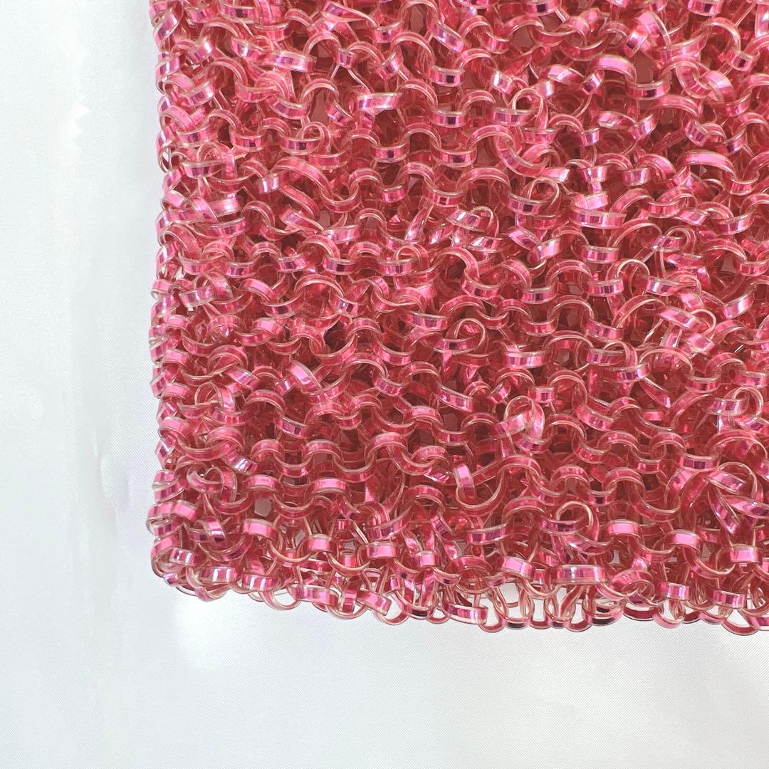 美品✨ アンテプリマ スタンダードスクエア ミディアム フクシアピンク チェーン